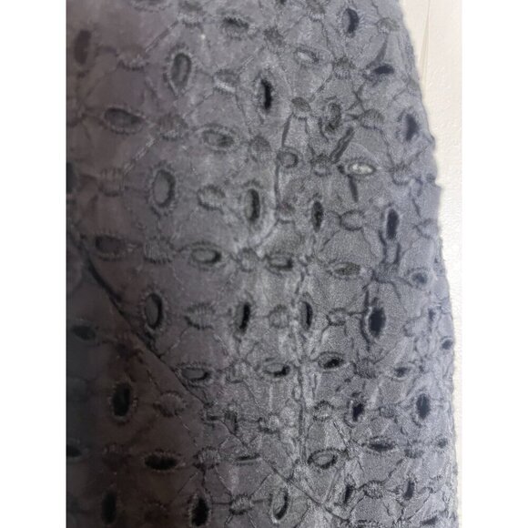 A New Day Halter Maxi Dress XL Black Neutral Minimalist Open Back Classic Glam - Picture 8 of 15